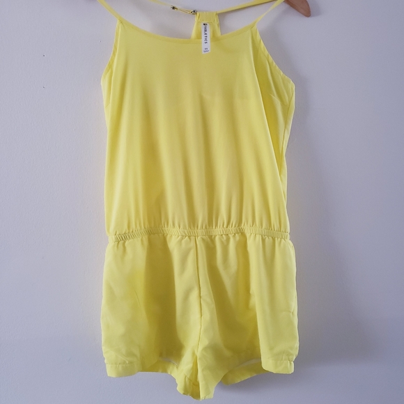 🏷Fabletics Neema Yellow Romper - S - Picture 8 of 11